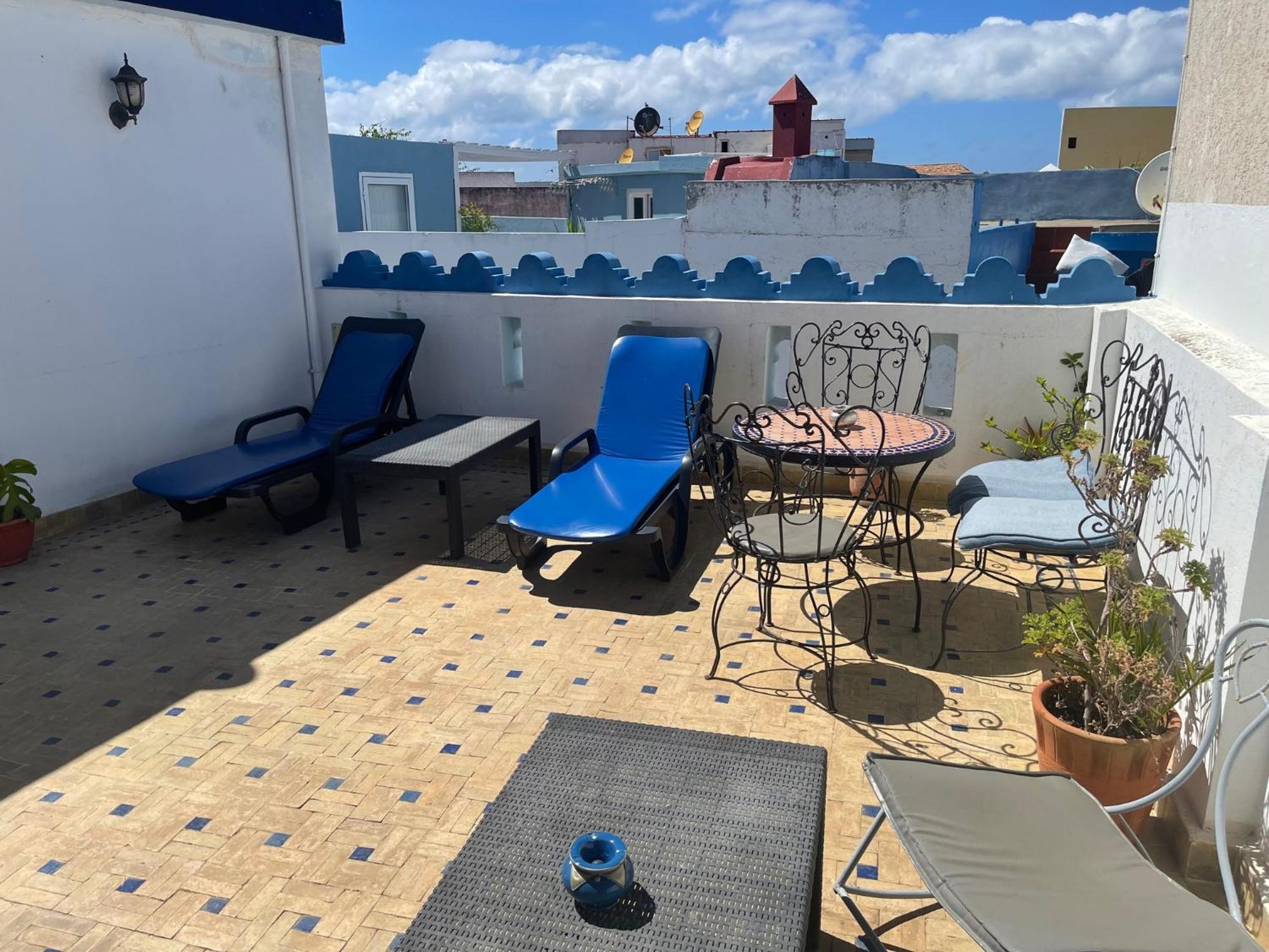 Riad Aicha Asilah Bagian luar foto